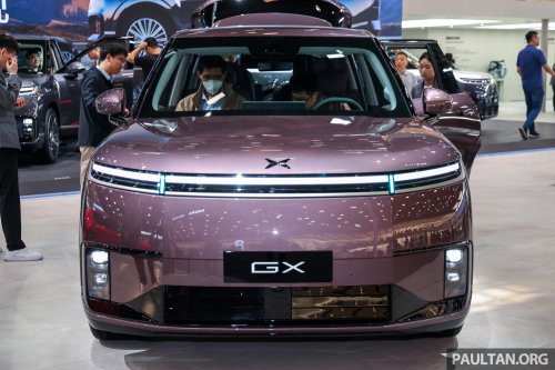 2026 Xpeng GX shown in Beijing – flagship SUV; EV up to 750 km CLTC, REEV 1,585 km combined; fr RM232k