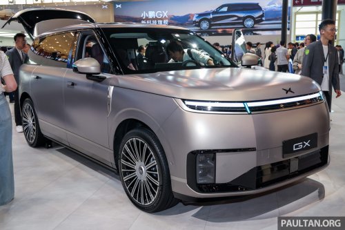 2026 Xpeng GX shown in Beijing – flagship SUV; EV up to 750 km CLTC, REEV 1,585 km combined; fr RM232k