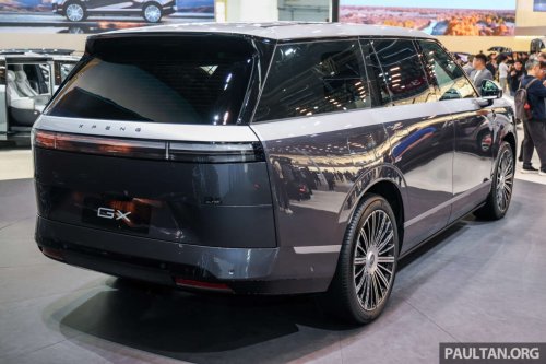 2026 Xpeng GX shown in Beijing – flagship SUV; EV up to 750 km CLTC, REEV 1,585 km combined; fr RM232k