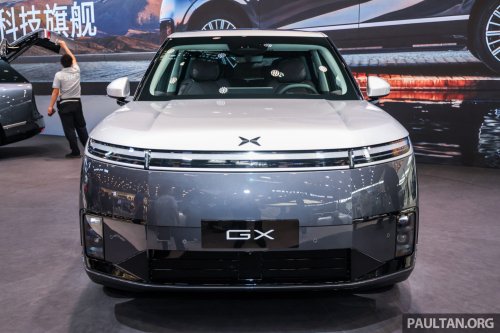 2026 Xpeng GX shown in Beijing – flagship SUV; EV up to 750 km CLTC, REEV 1,585 km combined; fr RM232k