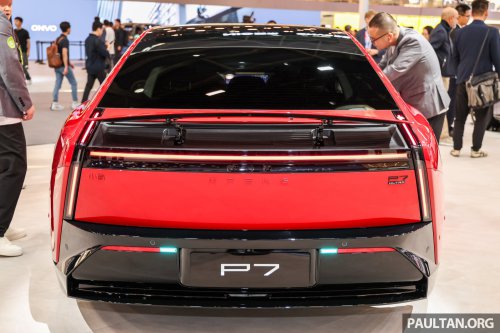 2026 Xpeng P7 on display in Beijing – up to 820 km CLTC, 594 PS; from RM118k; to be previewed at KLIMS