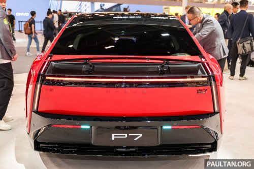2026 Xpeng P7 on display in Beijing – up to 820 km CLTC, 594 PS; from RM118k; to be previewed at KLIMS