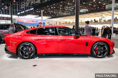 2026 Xpeng P7 on display in Beijing – up to 820 km CLTC, 594 PS; from RM118k; to be previewed at KLIMS