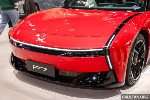 2026 Xpeng P7 on display in Beijing – up to 820 km CLTC, 594 PS; from RM118k; to be previewed at KLIMS