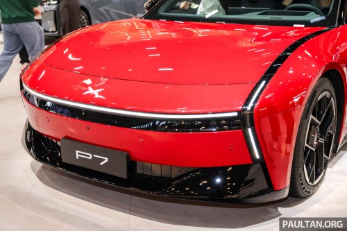 2026 Xpeng P7 on display in Beijing – up to 820 km CLTC, 594 PS; from RM118k; to be previewed at KLIMS