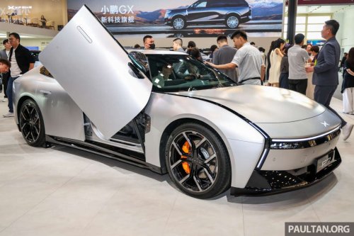 2026 Xpeng P7 on display in Beijing – up to 820 km CLTC, 594 PS; from RM118k; to be previewed at KLIMS