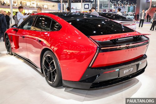 2026 Xpeng P7 on display in Beijing – up to 820 km CLTC, 594 PS; from RM118k; to be previewed at KLIMS