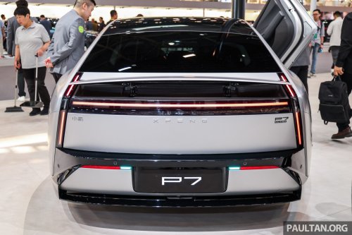 2026 Xpeng P7 on display in Beijing – up to 820 km CLTC, 594 PS; from RM118k; to be previewed at KLIMS