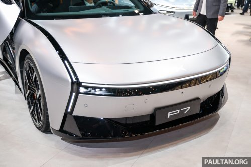2026 Xpeng P7 on display in Beijing – up to 820 km CLTC, 594 PS; from RM118k; to be previewed at KLIMS
