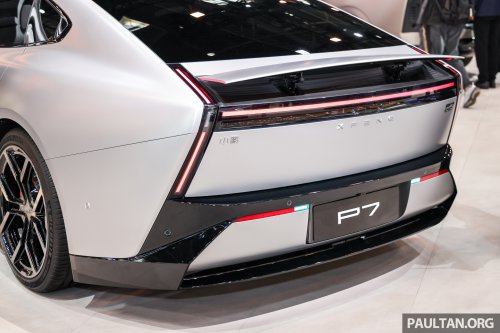 2026 Xpeng P7 on display in Beijing – up to 820 km CLTC, 594 PS; from RM118k; to be previewed at KLIMS