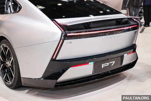 2026 Xpeng P7 on display in Beijing – up to 820 km CLTC, 594 PS; from RM118k; to be previewed at KLIMS