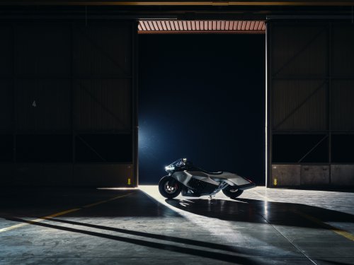 BMW Motorrad Vision K18 concept motorcycle shown