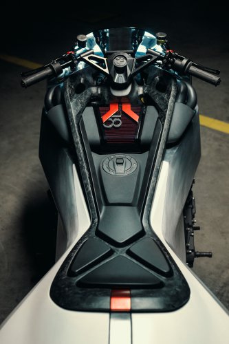 BMW Motorrad Vision K18 concept motorcycle shown