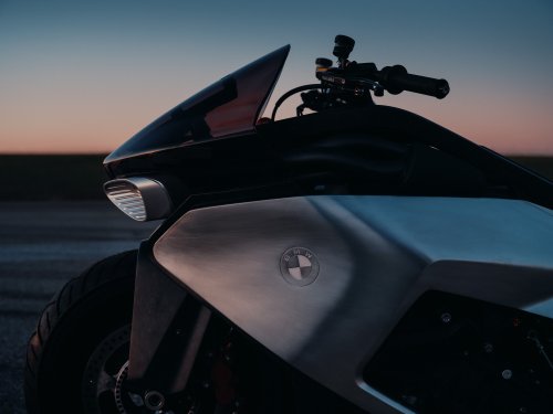 BMW Motorrad Vision K18 concept motorcycle shown