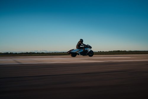 BMW Motorrad Vision K18 concept motorcycle shown