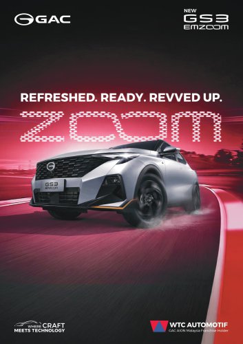 GAC GS3 Emzoom updated in Malaysia – Premium R gets new grille, 2-tone colours; same price fr RM 117k