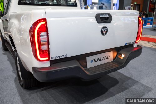Foton eTunland on display to gauge public demand – EV truck with up to 340 PS, 360 km WLTP range