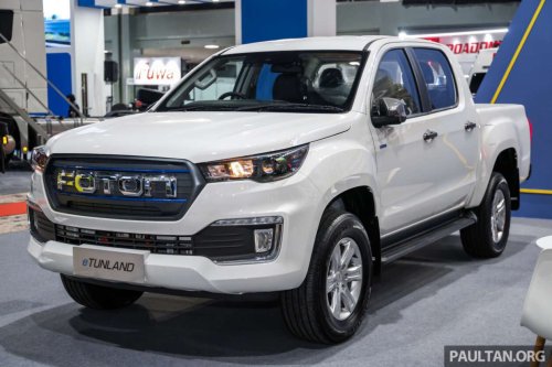 Foton eTunland on display to gauge public demand – EV truck with up to 340 PS, 360 km WLTP range