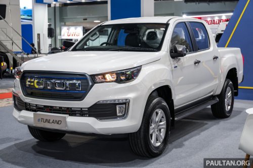 Foton eTunland on display to gauge public demand – EV truck with up to 340 PS, 360 km WLTP range