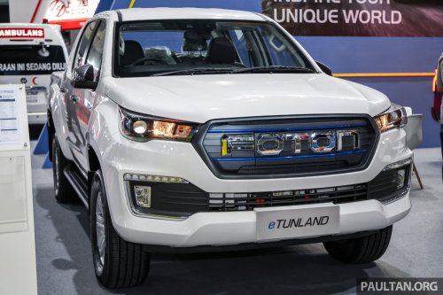 Foton eTunland on display to gauge public demand – EV truck with up to 340 PS, 360 km WLTP range