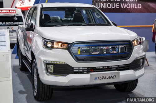 Foton eTunland on display to gauge public demand – EV truck with up to 340 PS, 360 km WLTP range