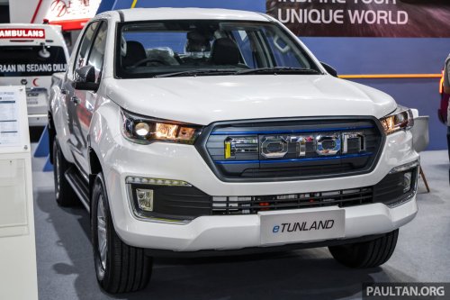 Foton eTunland on display to gauge public demand – EV truck with up to 340 PS, 360 km WLTP range
