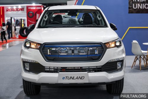 Foton eTunland on display to gauge public demand – EV truck with up to 340 PS, 360 km WLTP range