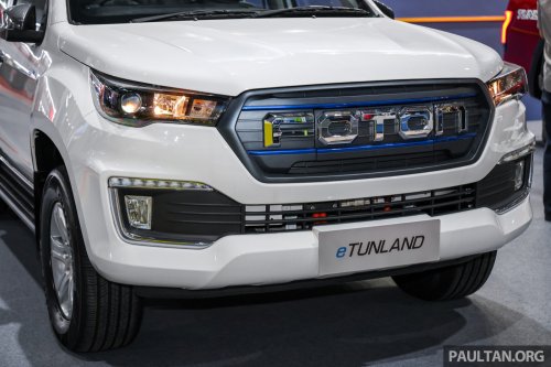Foton eTunland on display to gauge public demand – EV truck with up to 340 PS, 360 km WLTP range