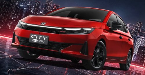 2026 Honda City facelift in Thailand – new 360 cam, 10-inch HU, ambient lighting; e:HEV, VTEC Turbo variants
