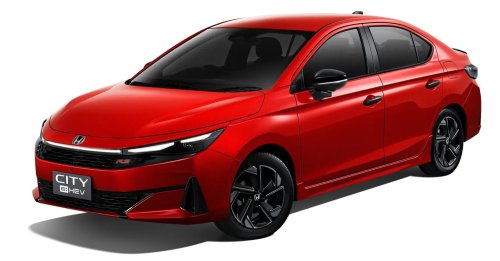 Honda, Honda City, Honda e, 2026 Honda City facelift in Thailand – new 360 cam, 10-inch HU, ambient lighting; e:HEV, VTEC Turbo variants