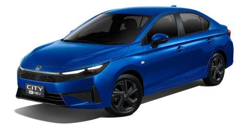 Honda, Honda City, Honda e, 2026 Honda City facelift in Thailand – new 360 cam, 10-inch HU, ambient lighting; e:HEV, VTEC Turbo variants