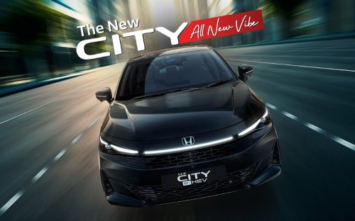 2026 Honda City facelift in Thailand – new 360 cam, 10-inch HU, ambient lighting; e:HEV, VTEC Turbo variants