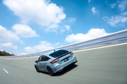 Honda, Honda Civic, Honda e, Honda Civic e:HEV hatch gains RS with Prelude-style S+ Shift in Japan – simulated shifts, launching June