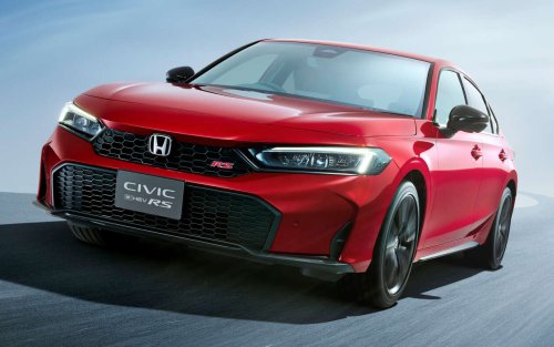 Honda, Honda Civic, Honda e, Honda Civic e:HEV hatch gains RS with Prelude-style S+ Shift in Japan – simulated shifts, launching June