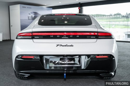 Honda Prelude previewed in Sepang, interior shown – 203 PS 2.0L e:HEV set for Malaysian debut next month
