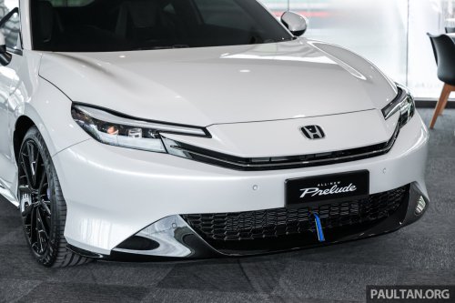 Honda Prelude previewed in Sepang, interior shown – 203 PS 2.0L e:HEV set for Malaysian debut next month