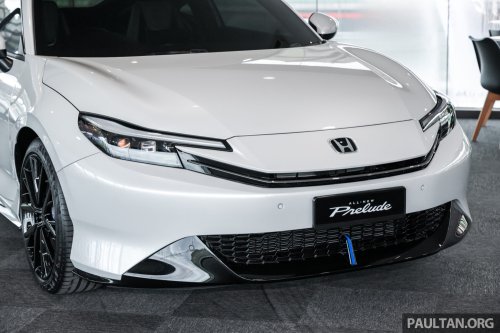 Honda Prelude previewed in Sepang, interior shown – 203 PS 2.0L e:HEV set for Malaysian debut next month