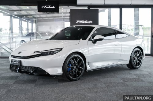 Honda Prelude previewed in Sepang, interior shown – 203 PS 2.0L e:HEV set for Malaysian debut next month