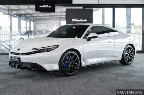 Honda Prelude previewed in Sepang, interior shown – 203 PS 2.0L e:HEV set for Malaysian debut next month