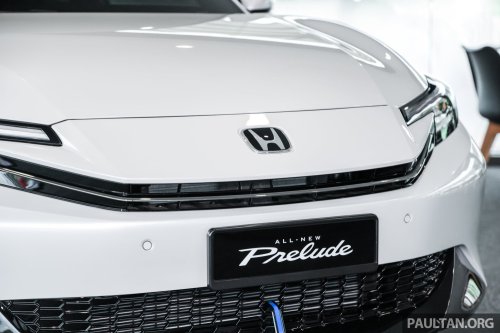 Honda Prelude previewed in Sepang, interior shown – 203 PS 2.0L e:HEV set for Malaysian debut next month