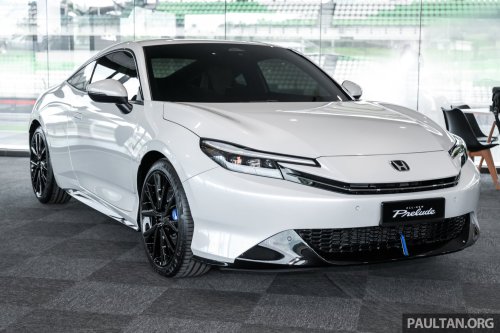 Honda Prelude previewed in Sepang, interior shown – 203 PS 2.0L e:HEV set for Malaysian debut next month