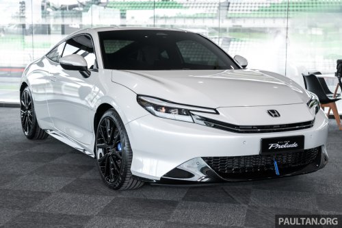 Honda Prelude previewed in Sepang, interior shown – 203 PS 2.0L e:HEV set for Malaysian debut next month