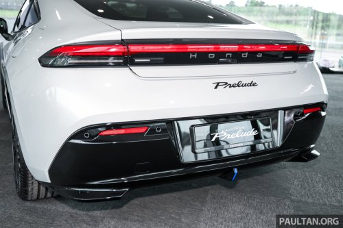 Honda Prelude previewed in Sepang, interior shown – 203 PS 2.0L e:HEV set for Malaysian debut next month