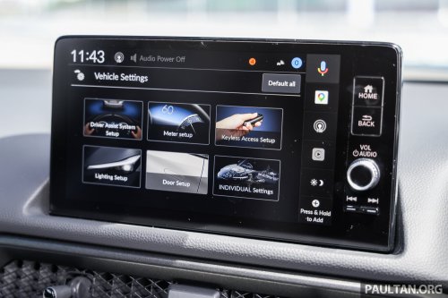 Honda Prelude previewed in Sepang, interior shown – 203 PS 2.0L e:HEV set for Malaysian debut next month