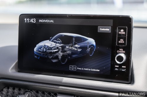 Honda Prelude previewed in Sepang, interior shown – 203 PS 2.0L e:HEV set for Malaysian debut next month