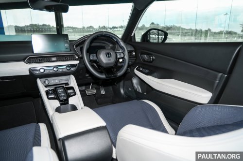 Honda Prelude previewed in Sepang, interior shown – 203 PS 2.0L e:HEV set for Malaysian debut next month
