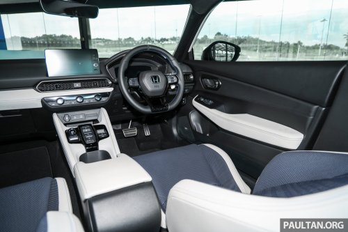 Honda Prelude previewed in Sepang, interior shown – 203 PS 2.0L e:HEV set for Malaysian debut next month