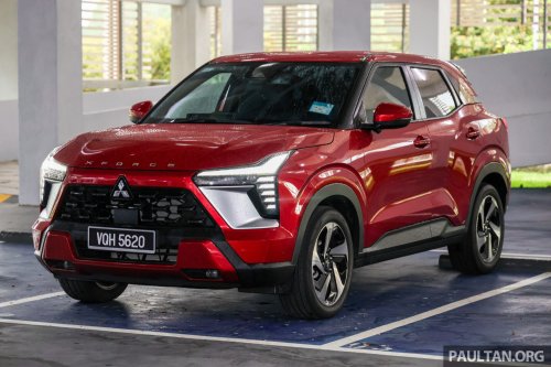 Mitsubishi Xforce was Malaysia’s top-selling non-national compact SUV in Apr – full gallery of Ultimate