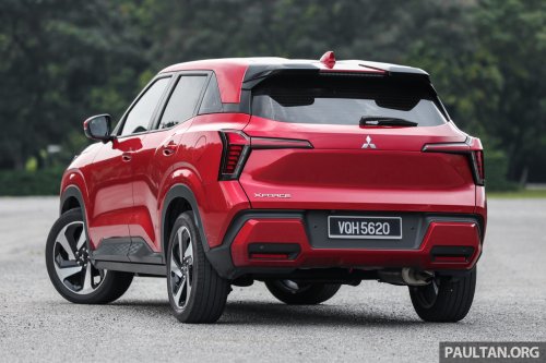 Mitsubishi Xforce was Malaysia’s top-selling non-national compact SUV in Apr – full gallery of Ultimate