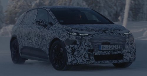 Audi A2 e-tron prototype shown testing ahead of fall 2026 debut – old nameplate returns as compact EV